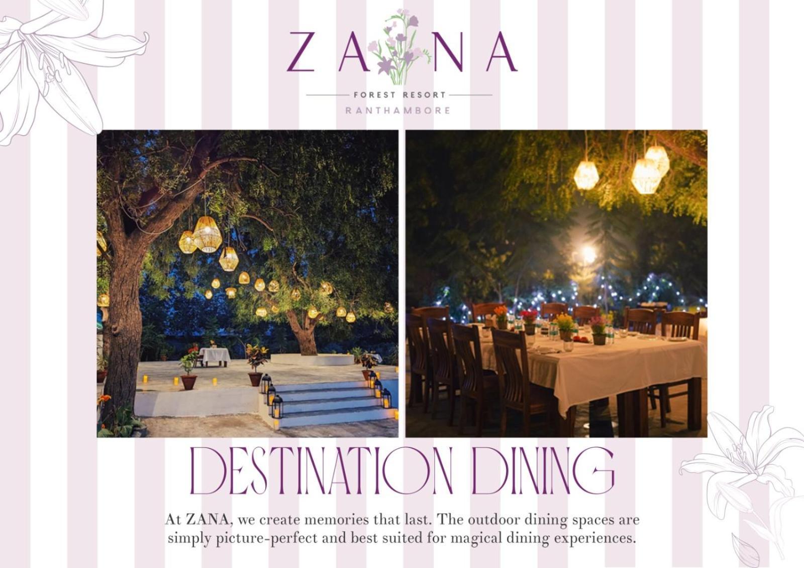 Zana Luxury Forest Resort, Ranthambore Sawai Madhopur Esterno foto